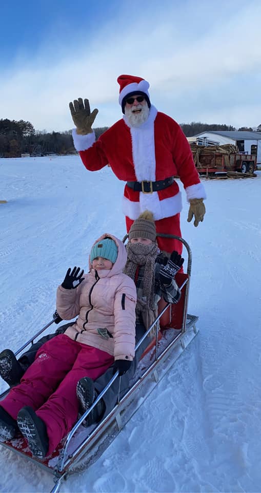 Santa- rides with Santa